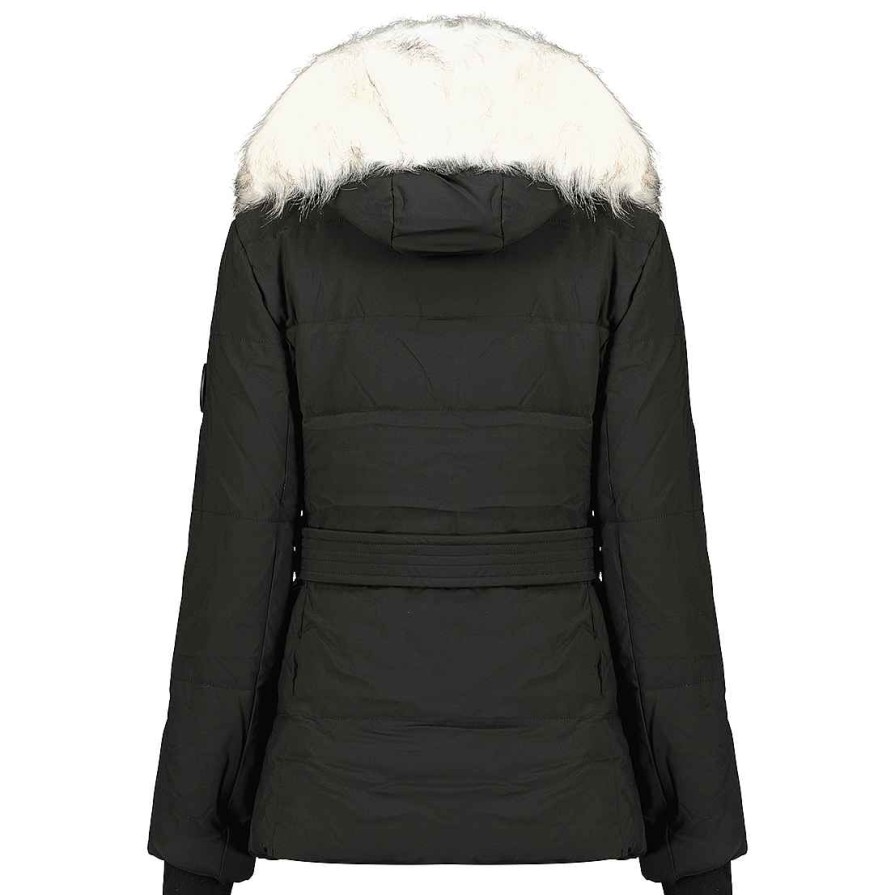 Mujer Canadian Peak Anorak | Chesmai Salon Negro Senora 092