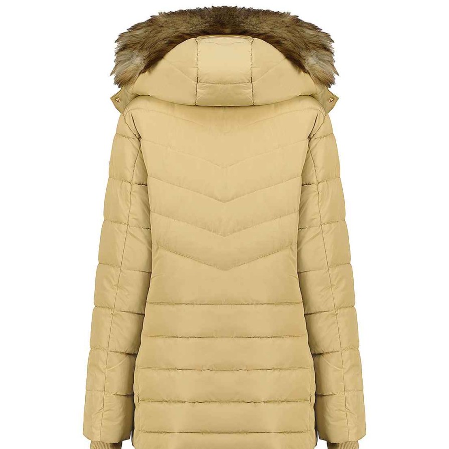 Mujer Canadian Peak Anorak | Ajumai Senora Beige Salon 054